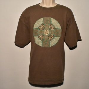 Keltic Designs VTG T-shirt Celtic Cross jen delyth